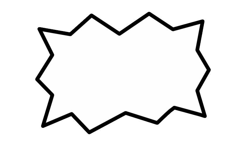 A little speech bubble, from Panta and Peri.